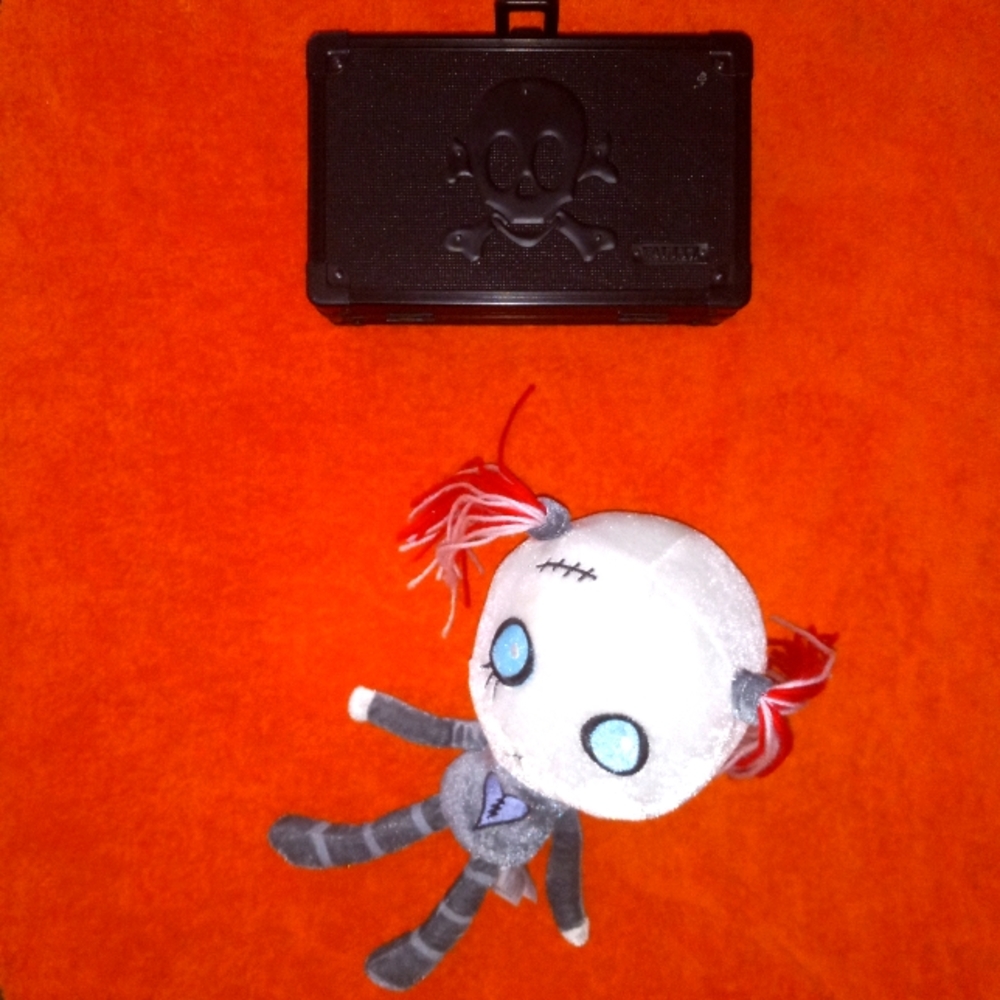 Vaults Black Skull Box & Scary Doll